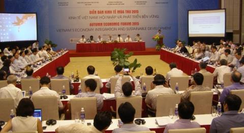 เปิดฟอรั่มเศรษฐกิจฤดูใบไม้ร่วงปี 2015